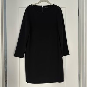 Black Long Sleeve Theory Dress